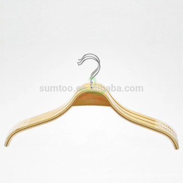 low price laminated shirt anti slip hangers